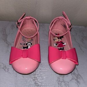 DISNEY STORE Minnie Mouse Flats Toddler Size 9